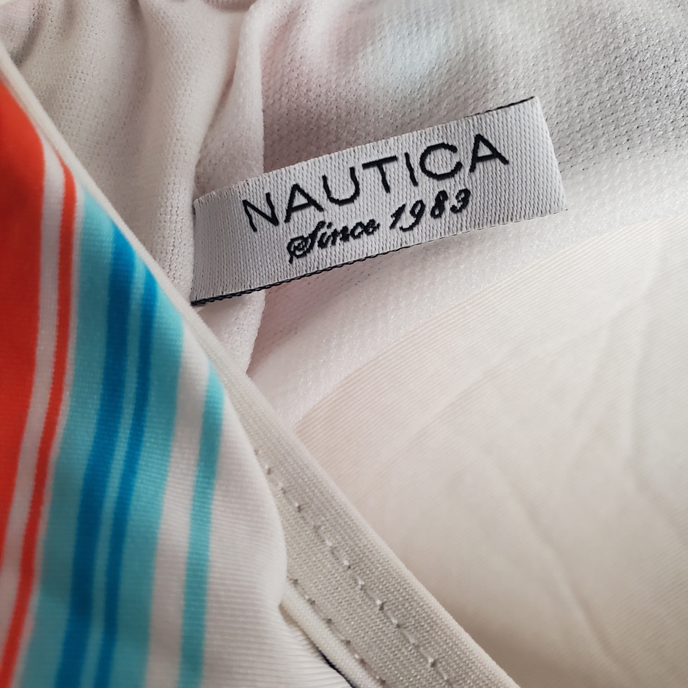 Nautica Navy & Multicolor Striped Tank Top - Picture 8 of 8